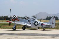 N251BP @ KCNO - Buzzin Cousin - by Nick Taylor