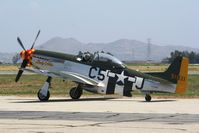 N151MW @ KCNO - Lady Alice - by Nick Taylor