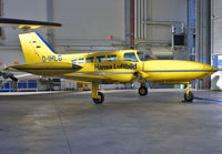 D-IHLB @ EDDG - Parked in Hangar at Muenster-Osnabrueck Airport.