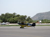 N80AS @ SZP - 1992 PITTS AEROBATICS S-2B, Lycoming AEIO-540, taxi off the active - by Doug Robertson