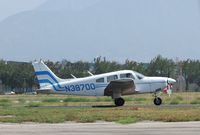 N38700 @ POC - Taxiing to eastside transient parking - by Helicopterfriend