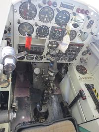 N300FM @ CNO - Front cockpit - by Helicopterfriend