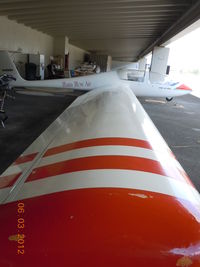 N103SH @ PHDH - Waiting in the hangar for its next fun flight at Dillingham Airfield on Oagu's North Shore. - by Hana Hou