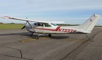 N7333Y @ KAXN - Cessna R182 Skylane on the line. - by Kreg Anderson