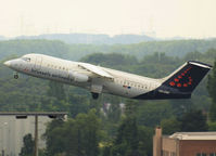 OO-DWI @ BRU - Take off from Brussel Airport - by Willem Göebel