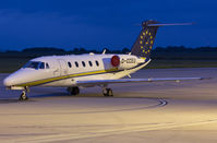D-CCEU @ EGSH - Sat under the floodlights at SaxonAir.