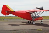 G-CGOV @ EGFH - Resident Falcon taxing prior to a local flight. - by Roger Winser