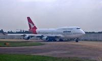 VH-OJB @ LHR - Taxiing at Heathrow
