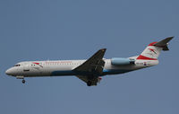 OE-LVA @ LOWW - Ausrian Arrows Fokker 100