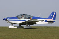 G-BYNK @ EGHA - Privately owned. - by Howard J Curtis