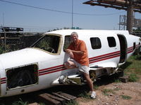 N20DL - N20DL rescued from salvage in Oklahoma City after an unfortunate landing. Now living a peaceful life as a cockpit simulator. - by Daniel E Welle