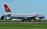 9H-AEP @ EGSH - Recently arrived, taxying to terminal. - by keithnewsome