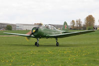 G-CEIB @ EGBR - Yakovlev Yak-18A at Breighton Airfield's 2012 May-hem Fly-In. - by Malcolm Clarke