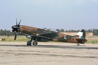 N749DP @ KCNO - CAF Spitfire at the Chino Air Show - by Nick Taylor