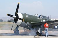 N3395G @ KCNO - Starting up - by Nick Taylor