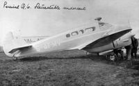 G-AFMV @ EGGW - Seen at Percival Aircraft, Luton Airport, circa 1938. - by Keith Dillingham