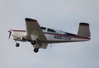 N8672M @ LAL - Beech 35 Bonanza - by Florida Metal