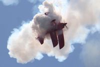 N260HP @ KCNO - Surrounded by smoke - by Nick Taylor