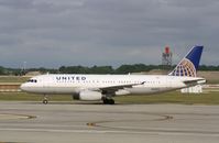N420UA @ KORD - Airbus A320