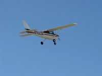 N704JH @ SZP - 1976 Cessna 150M, Continental O-200 100 Hp, takeoff climb Rwy 22 - by Doug Robertson