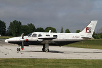 C-FCEC @ CYZR - Freight operations Navajo - by Duncan Kirk