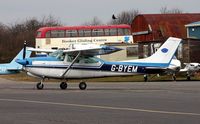 G-BYEM @ EGTB - Ex: N737FT > D-EVLI > N494 > G-BYEM - Originally owned to, Swiftair Ltd in January 1999 and currently with Wycombe Air Centre Ltd  since October 2000
