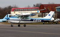 G-BYEM @ EGTB - Ex: N737FT > D-EVLI > N494 > G-BYEM - Originally owned to, Swiftair Ltd in January 1999 and currently with Wycombe Air Centre Ltd  since October 2000 - by Clive Glaister