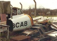 G-BCAB @ EGMC - Taken late 70s at the back of the Southend Historic Aircraft Museum. - by Graham Mee