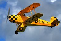 G-TAFF @ BREIGHTON - Off into a blustery westerly!!!