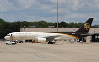 N455UP @ KRFD - Boeing 757-200F - by Mark Pasqualino