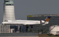D-ACNK @ LOWW - Eurowings Canadair CRJ-900 - by Thomas Ranner