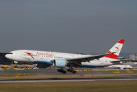 OE-LPC @ LOWW - Austrian Airlines Boeing 777 - by Thomas Ranner