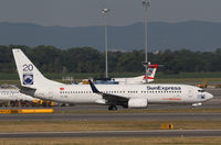 TC-SNI @ LOWW - Sun Express Boeing 737 - by Thomas Ranner