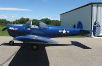 N93727 @ Y63 - Ercoupe 415-C on the ramp at Elbow Lake, MN. - by Kreg Anderson