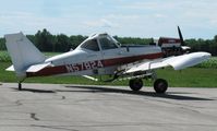 N57824 @ ETH - Piper PA-36-285 Pawnee Brave doing aerial spraying operations out of Wheaton, MN. - by Kreg Anderson