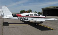 N86028 @ KAXN - Piper PA-28-140 Cherokee on the line.