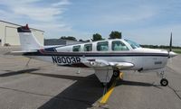 N8003R @ KAXN - Beech A36 Bonanza on the line. - by Kreg Anderson