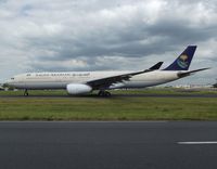 HZ-AQA @ LFPG - C36Y262 is the current dual class cabin configuration. SV is reportedly to rebrand itself as Saudia and is set to take over all flights linking JED to CDG as AF will discontinue its own flights to the kingdom chiefport. - by Alain Durand