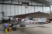 G-AGTO - In hanger at IWM Duxford - by Lawrence Wright