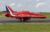 XX266 @ EGSH - Departing SaxonAir for its dispaly at Lowestoft.