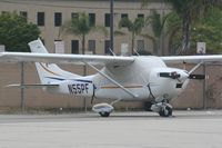 N55PF @ KCMA - Parked near the restaurant - by Nick Taylor
