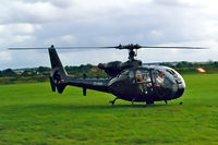 3D-HVW @ EGSU - Aerospatiale SA.341D Gazelle HT3 [1906] Duxford~G 27/09/2001. Became G-BZDW for a second time and damaged beyond repair 26-11-2002. Cancelled 05-09-2003. Taken from a photo.