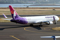 N587HA @ KPDX - awesome livery - by Jeroen Stroes