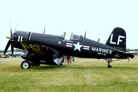 N240CA @ KOSH - Chance Vought F4U-4B Corsair [9513] Oshkosh-Wittman Regional~N 31/07/2008. Another Warbird visitor. - by Ray Barber