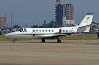 JA119N @ RJNA - Cessna Citation V [560-0067] Nagoya-Komaki~JA 04/11/2005. Parked here at Nagoya-Komaki~JA. - by Ray Barber