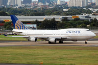 N177UA @ YSSY - At Sydney - by Micha Lueck