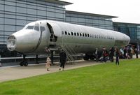 EC-BYH - Off airport. Adian Avion's mobile art space made from the recycled fuselage of DC-9 line number 657. On  display outside the National Waterfront Museum, Swansea, Wales, UK - by Roger Winser