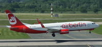 D-ABKN @ EDDL - Air Berlin, is seen here landing on Rwy 05R at Düsseldorf Int´l (EDDL) - by A. Gendorf