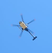 N108PP @ POC - Crossing active runways for downwind leg - by Helicopterfriend
