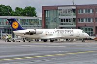 D-ACHK @ EDDG - Canadair CRJ-200LR [7499] (Lufthansa Regional) Munster/Osnabruck~D 25/05/2006. Being readied for departure.